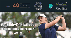 Desktop Screenshot of golfderoyan.com