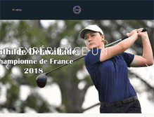 Tablet Screenshot of golfderoyan.com
